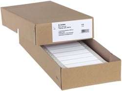 Etiket HERMA 8160 88.9x23mm 1-baans wit 2000stuks