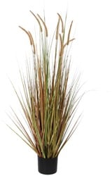 Kunst Pluimgras Dogtail 120cm groen