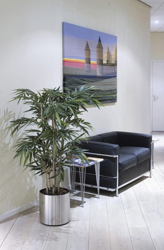 Kunst Bamboe 150cm groen-3