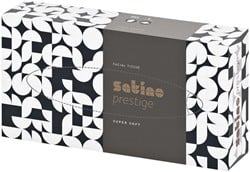 Facial tissues Satino 2-laags 100 vel wit 206450