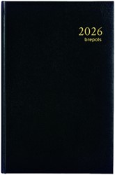 Agenda 2026 Brepols Saturnus Kort Lima 7dagen/2pagina's zwart