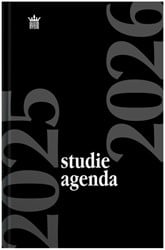 Schoolagenda 2025-2026 Ryam Studie 7dagen/2pagina's zwart