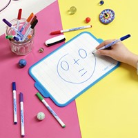 Whiteboardmarker Bic Velleda 1721 rond fijn rood-1