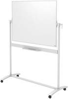 Whiteboard Nobo kantelbord mobiele 90x120cm staal-4