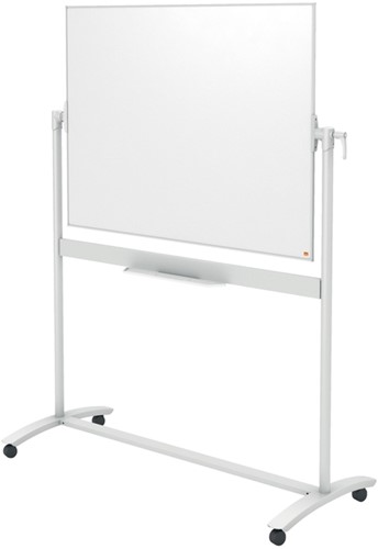 Whiteboard Nobo kantelbord mobiele 90x120cm staal-4