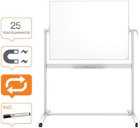 Whiteboard Nobo kantelbord 90x120cm magnetisch emaille-2