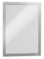 Duraframe Durable 487223 A4 zilvergrijs 2 stuks