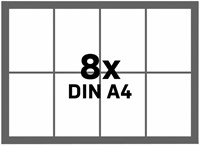 Binnenvitrine Nobo premium plus 8xA4 draaideur magnetisch-3