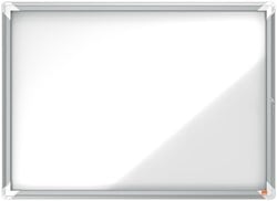 Buitenvitrine Nobo Premium Plus 8xA4 draaideur magnetisch