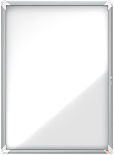 Buitenvitrine Nobo Premium Plus 9xA4 draaideur magnetisch
