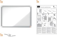 Buitenvitrine Nobo Premium Plus 9xA4 draaideur magnetisch-9