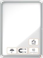 Buitenvitrine Nobo Premium Plus 9xA4 draaideur magnetisch-8
