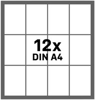 Buitenvitrine Nobo Premium Plus 12xA4 draaideur magnetisch-2