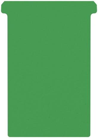 T-kaart Djois formaat 4 107mm groen 100 stuks
