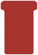T-kaart Djois formaat 2 48mm rood 100 stuks