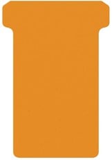 T-kaart Djois formaat 2 48mm oranje 100 stuks