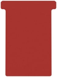 T-kaart Djois formaat 3 77mm rood 100 stuks
