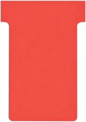 T-kaart Nobo nr.2 48mm rood 100 stuks