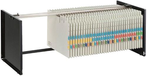 Archief-unit Jalema 1050mm tbv laterale hangmappen zwart-2