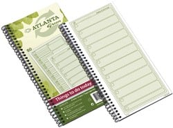 Things to do Djois Atlanta recycled papier Today 297x140mm 80vel 70gr groen