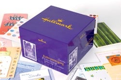 Wenskaarten + box