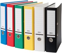 Ordner Qbasic A4 80mm karton rood-2