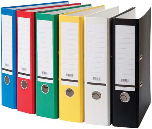 Ordner Qbasic A4 80mm karton rood-2