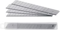 Snijmes Westcott Office 9mm met schuifsluiting en metalen houder blauw-3