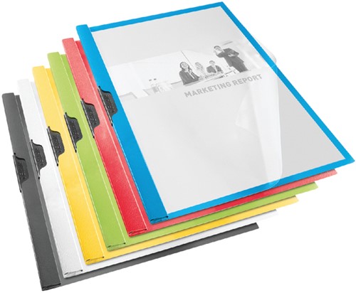Klemmap Esselte Vivida A4 PVC zwart-2