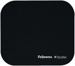 Muismat Fellowes microban antibacterieel zwart