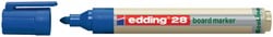 Whiteboardmarker edding 28 EcoLine rond 1.5-3mm blauw