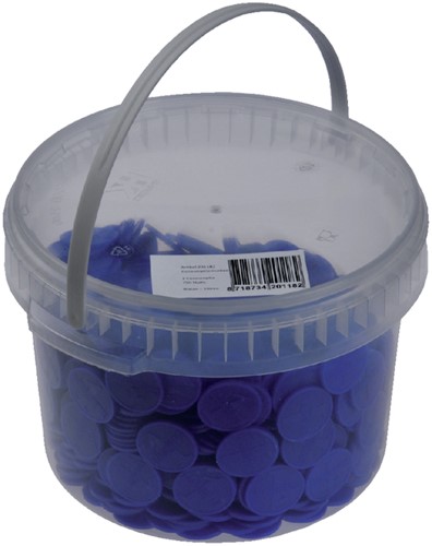 Consumptiemunt Combicraft blauw 750 stuks-2