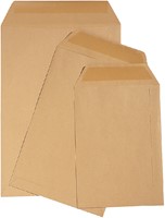 Envelop Quantore akte C5 162x229mm bruinkraft 90g/m² 500 stuks-1
