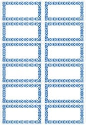 Etiket HERMA 3742 keuken blauw
