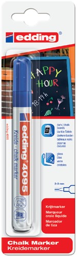 Krijtstift edding 4095 rond 2-3mm oranje blister à 1 stuk-5