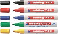 Paintmarker edding 750 op oliebasis 2-4mm rood-1