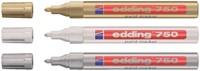 Paintmarker edding 750 op oliebasis 2-4mm wit-1