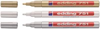 Paintmarker edding 751 op oliebasis 1-2mm goud-1