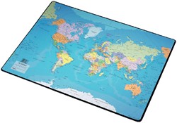 Bureau-onderlegger wereldkaart - Esselte - 40x53cm