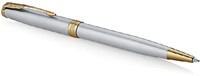 Balpen Parker Sonnet stainless steel GT medium-4