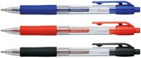 Gelschrijver Quantore grip drukknop 0.7mm rood-1