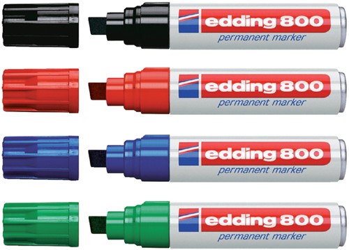 Viltstift edding 800 schuin 4-12mm groen-3