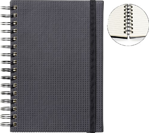 Notitieboek Quantore A5 spiraal tab lijn 192 pagina;'s 80gr motief