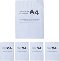 Insteektas magnetisch A4 5 stuks