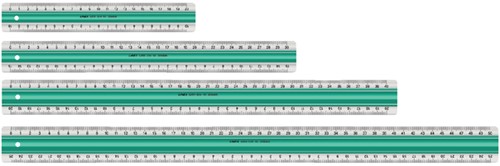 Liniaal Linex super S20 20cm transparant-3