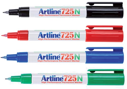Fineliner Artline 725 rond fijn groen-3