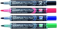 Whiteboardmarker Pentel MWL5SBF Maxiflo rond 1.5-4.5mm groen-3