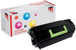 Tonercartridge Quantore alternatief tbv Lexmark 52D0HA0 zwart