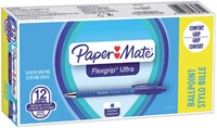 Balpen Paper Mate Flexgrip Ultra medium blauw-3