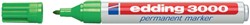 Viltstift edding 3000 rond 1.5-3mm lichtgroen